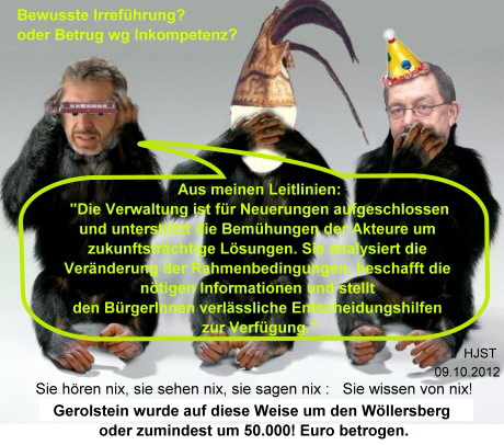 Drei WöllersbergAffen u Text